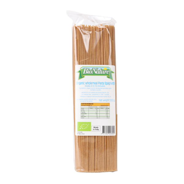 Organic Wholemeal Spaghetti