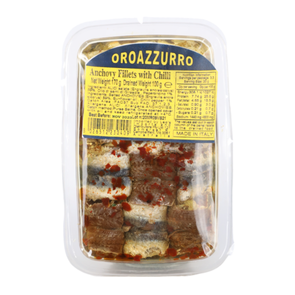 Calabraittica Spiced Anchovies