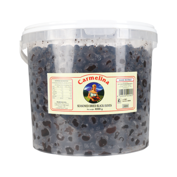 Seasoned Dried Black Olives