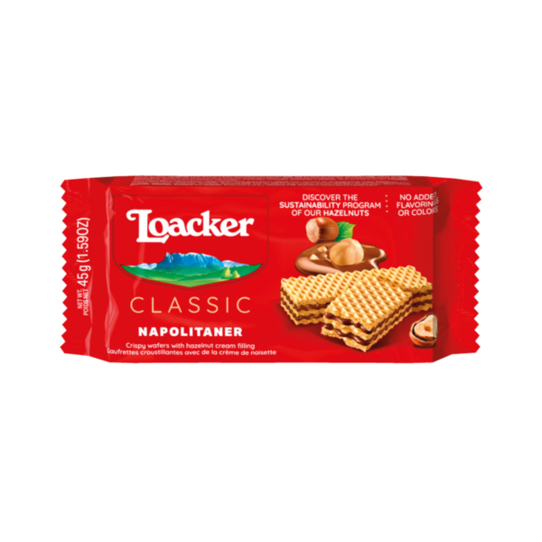 Loacker Hazelnut Wafers
