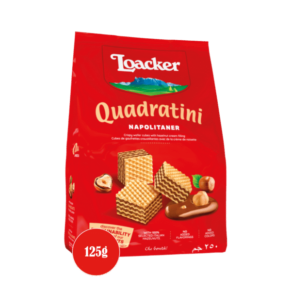 Loacker Hazelnut Quadratini